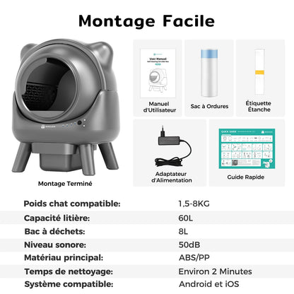 PURA V3 | Litière autonettoyante connecté